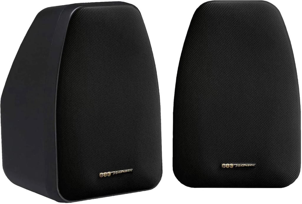 Bic America Venturi Dv32b 125w 2 Way Bookshelf Surround Speakers