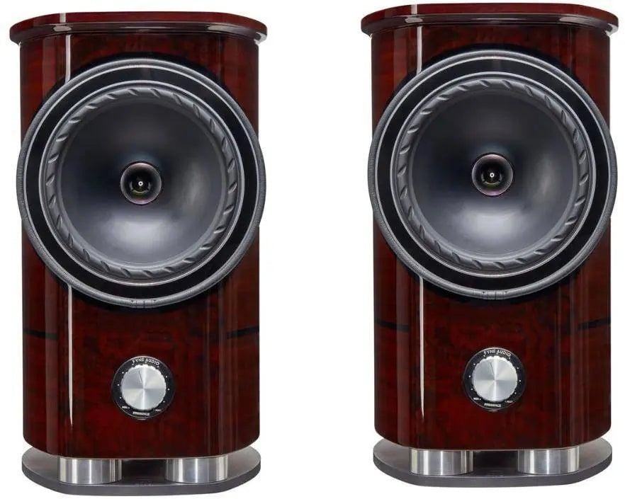 Fyne Audio F1-8 Standmount Bookshelf Speaker With Art Basstrax Lf Diffuser (pair)