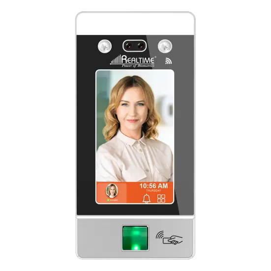 Realtime Pro 1400f Face & Biometric Attendance System