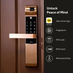 Yale YDM 7116A Smart Lock, Red Bronze thumbnail 3