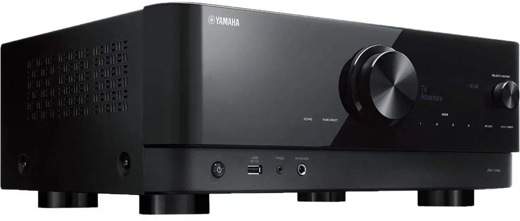 Yamaha Rx-v4a 3d Cinema 5.2 Channel Powerful Surround Sound Av Receiver