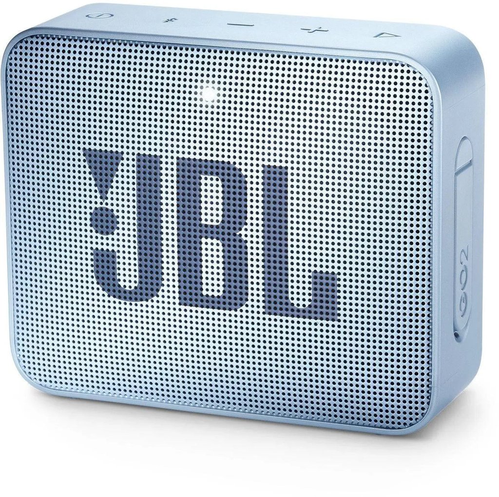 Jbl Go 2 Portable Bluetooth Waterproof Speaker With Mic Cyan