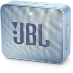 Jbl Go 2 Portable Bluetooth Waterproof Speaker With Mic Cyan thumbnail 1