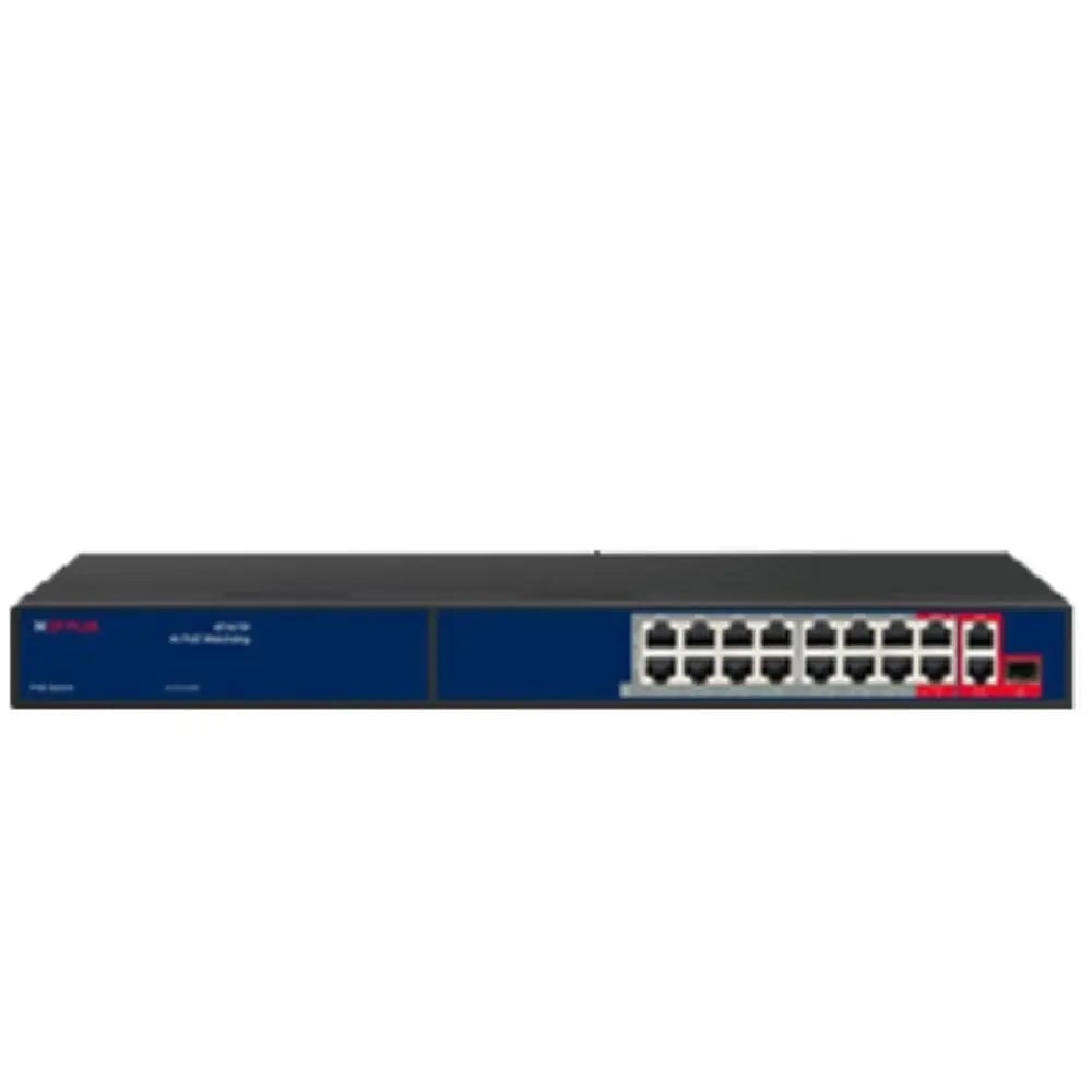 CP Plus 16 Port PoE Switch (CP-ANW-HP16G2F1-N30)