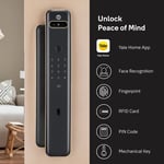 Yale Luna Pro+ Smart Lock with Face scan technology, Fingerprint, PIN, RFID and Manual Key (Bluetooth Module and Wifi Bridge Included) thumbnail 2