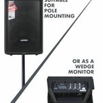 Hawk VIBE MINI 8BT 1800 Watts portable pa system thumbnail 2