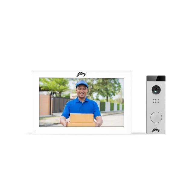 Godrej VDP SeeThru Pro Nova White Video Door Phone