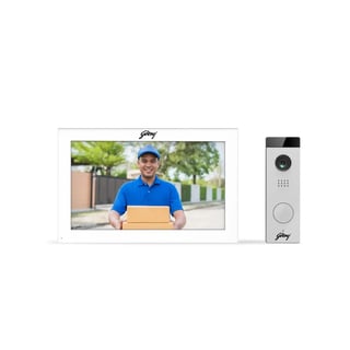 Godrej VDP SeeThru Pro Nova White Video Door Phone
