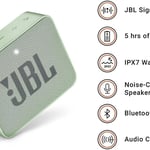 Jbl Go 2 Portable Bluetooth Waterproof Speaker With Mic Mint thumbnail 2