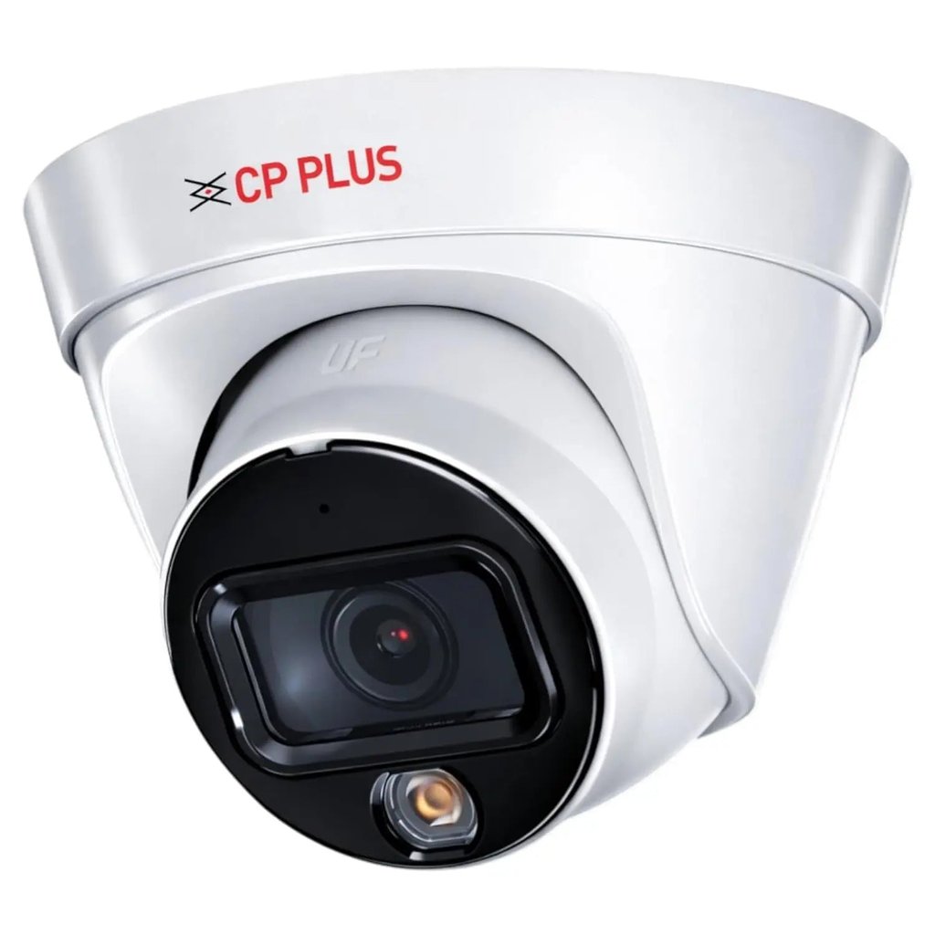 CP Plus 6MP Full Color IP Dome Camera (30m, PoE) | STQC | CP-UNC-DA61L3C-LQ