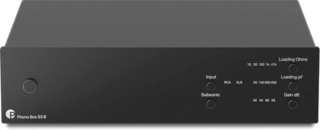 Pro-ject Phono Box S3 B preamp