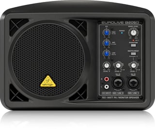Behringer B205d ultra-compact 150w Pa/monitor Speaker System