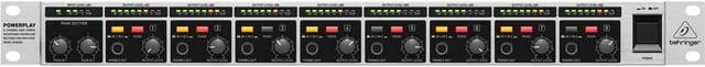 Behringer HA8000 V2 8 Channel High-Power Headphones Mixing and Distribution Amplifier