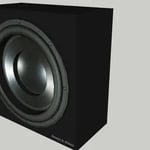 Bowers-wilkins Ct-sw15 15-inch Mini Custom theater Passive Subwoofer Speaker thumbnail 2