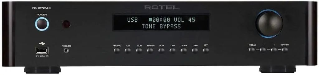 Rotel Rc-1572 Mkii Stereo Preamplifier