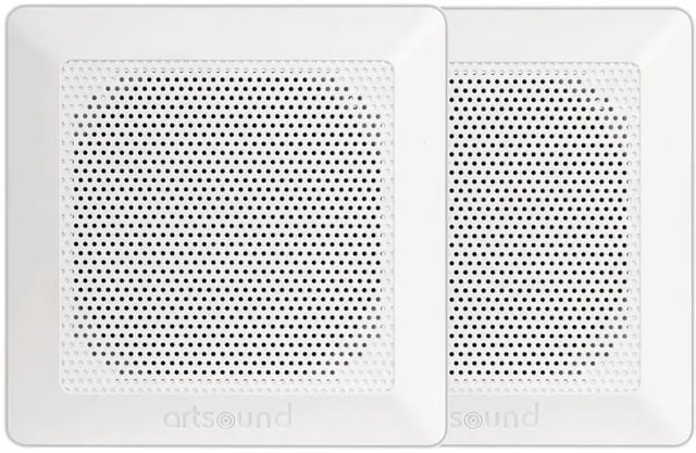 Artsound DC84 Waterproof, Square 100W 2-Way Inwall Loudspeakers