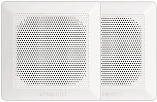 Artsound DC84 Waterproof, Square 100W 2-Way Inwall Loudspeakers