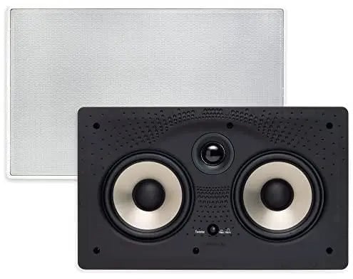 Polk Audio Vs 255-crt Vanishing Rt Series two-way Center Channel In-wall Speaker(each)