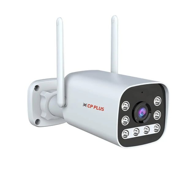 CP PLUS 3MP Outdoor Bullet CCTV Camera | 4G SIM-Based Wireless Security Camera| Two-Way Audio | EZ-R33T
