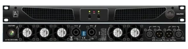 Beta3 DA230 Professional Power Amplifier