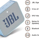 Jbl Go 2 Portable Bluetooth Waterproof Speaker With Mic Cyan thumbnail 2