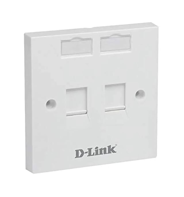 D-Link RJ45 Single Port Face Plate (I/O Plate)