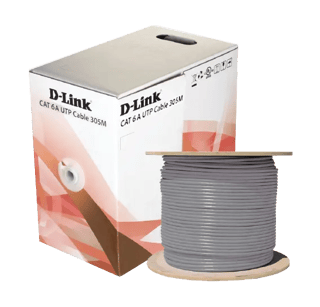 D-Link Cat6A UTP 23AWG Solid Copper Cable (305m)