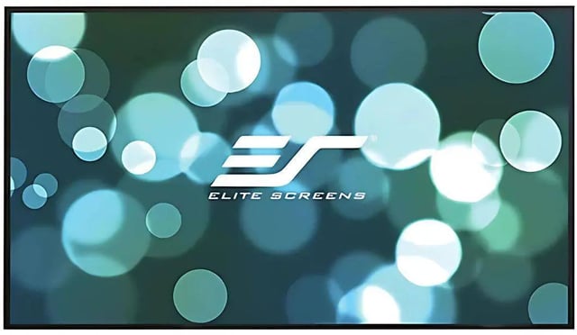 Elite Screens AR180WH2 Aeon Series - 180 Inches CineWhite Edge Free/Edgeless Fixed Frame Projection Screen