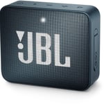 Jbl Go 2 Portable Bluetooth Waterproof Speaker With Mic Navy thumbnail 1