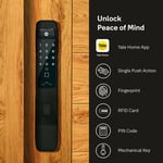 Yale YMI 70 MB- A Series, Push Pull Smart Lock, Matt Black thumbnail 2