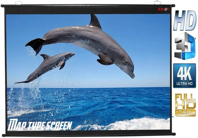 Elcor Map type 119 Inches Projector Screen 5 X 9 Ft