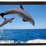 Elcor Map type 119 Inches Projector Screen 5 X 9 Ft thumbnail 1