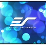 Elite Screens AR92H2-A1080P4K - 92 Inches Edge Free Cine Acoustic Pro 1080P Full HD Fixed Transparent Perforated Frame Home Theatre Projection Screen thumbnail 1