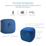 Portronics Bounce Portable Bluetooth Speaker With Fm thumbnail 2