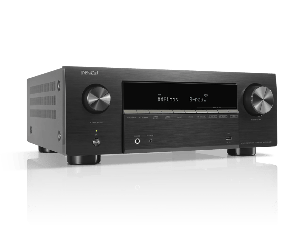 Denon AVR-X3900H 9.4 Ch. 105W 4K/8K Dolby Atmos AV Receiver