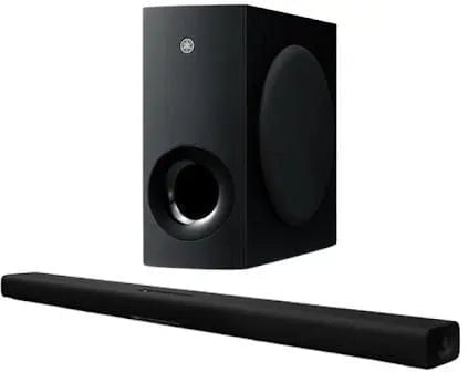 Yamaha Sr-b40a Sound Bar With Dolby Atmos tone Control With External Subwoofer