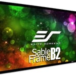 Elite Screens SB135WH2 - 135 Inches Sable Frame CineWhite B2 Series 3D 4K/8K Fixed Frame thumbnail 1