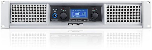Qsc Gxd8 Power Amplifier With Dsp