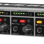 Behringer HA8000 V2 8 Channel High-Power Headphones Mixing and Distribution Amplifier thumbnail 3