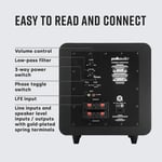 Polk Audio Psw111 Compact 300 Watt Subwoofer Speaker thumbnail 2