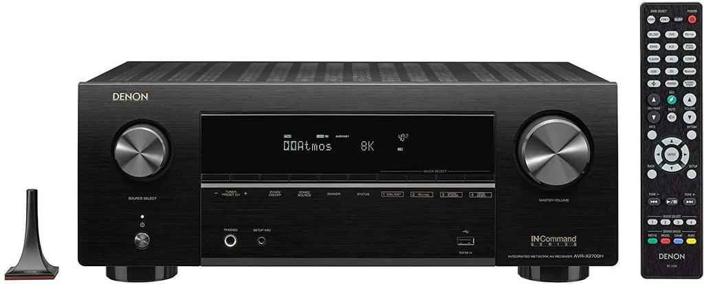 Denon Avr-x2700h 8k ultra Hd 7.2 Channel Av Receiver With 3d Audio