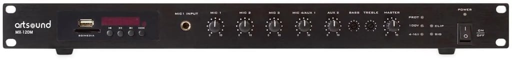 ArtSound MX-120M Mixing Amplifier