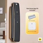 Yale Luna Pro Smart Lock with Fingerprint, PIN, RFID and Manual Key thumbnail 3