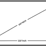 Elcor, Silver3D Narrow Fixed frame screen 150-inch Diagonal In 16:9 Aspect Ratio, 3D/4K technology thumbnail 2