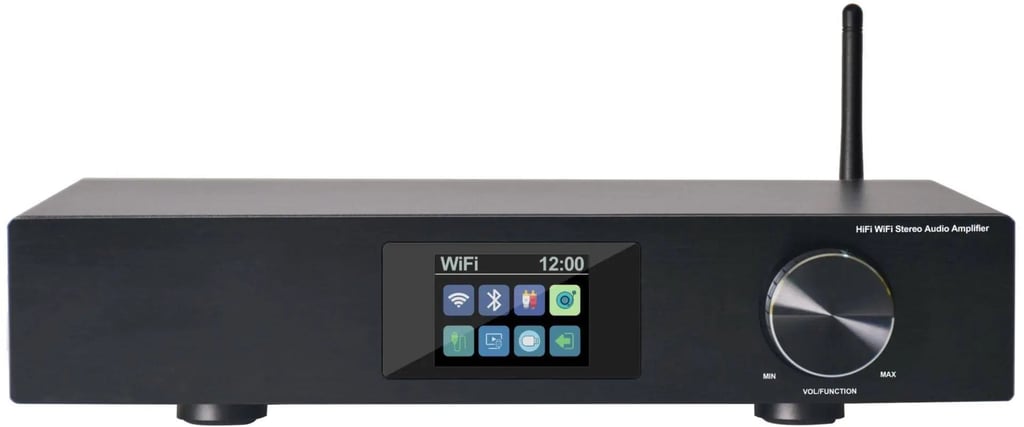 PURE ACOUSTICS QUANTUM W275 Hi-Fi WIFI Bluetooth Stereo Audio Amplifier
