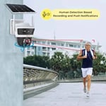 Trueview T18200 3+3MP 256GB 4G Mini PT Outdoor Solar Sim CCTV Camera thumbnail 3