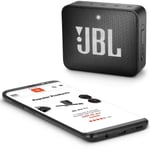 Jbl Go 2 Portable Bluetooth Waterproof Speaker With Mic Black thumbnail 2