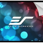 Elite Screen ER120WH1 120 Inches Sable Frame Acoustic Pro 1080P Full HD Fixed Transparent Perforated Frame Home Theatre Projection Screen thumbnail 1