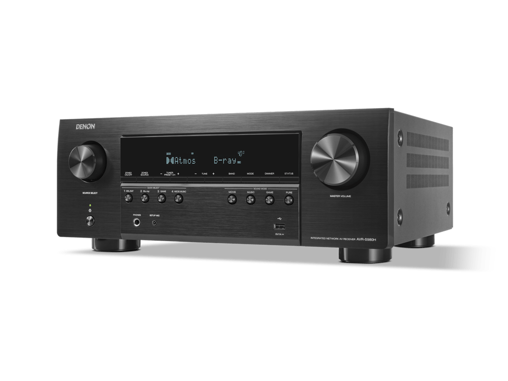 Denon AVR-S980H 7.2-Channel AV Receiver