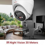 CP Plus 4MP Dual Light Dome Indoor IP Camera | Dual Light Night Vision | STQC | Built-in Mic & Speaker | CP-UNC-DA41L3B-D-LQ thumbnail 2